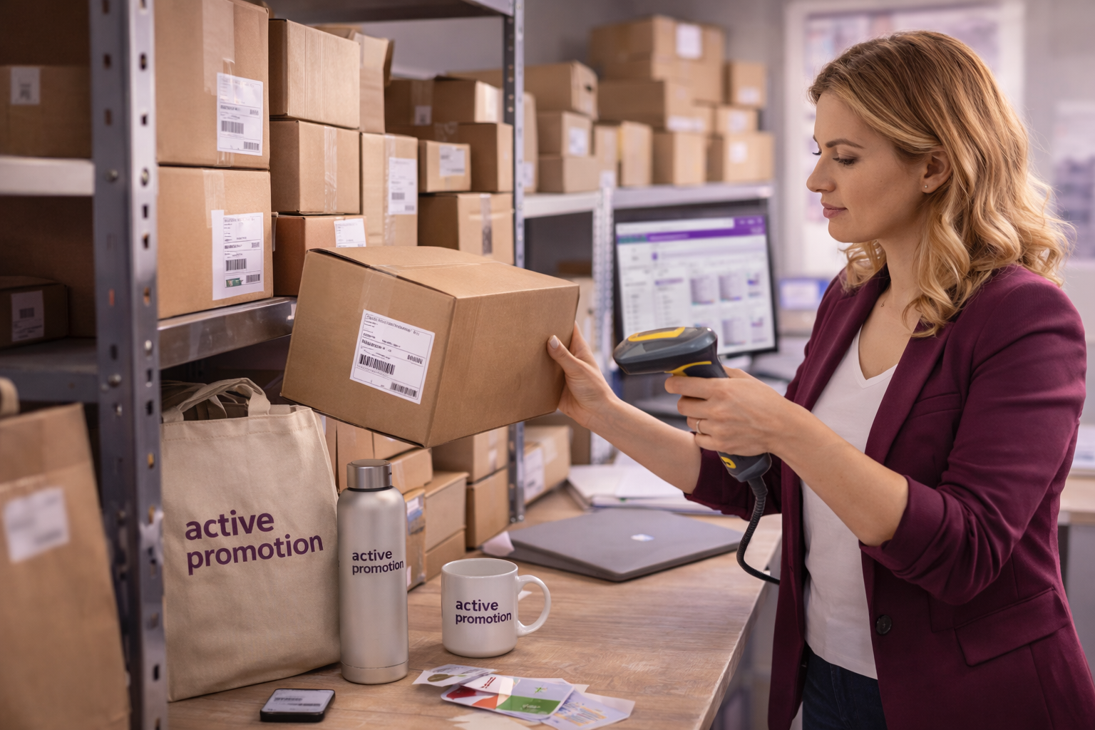 Brandstore und Lagerverwaltung